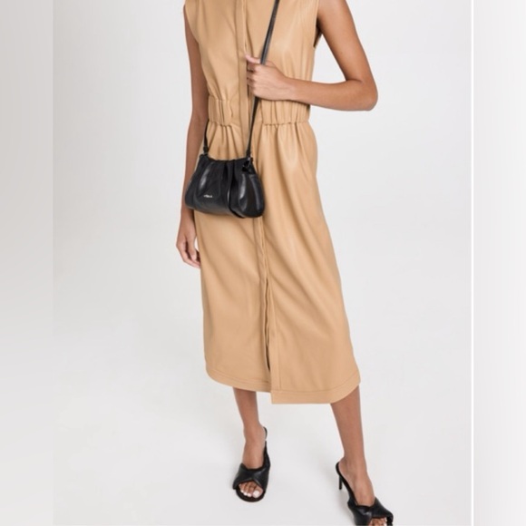 Jonathan Simkhai Nima Faux Leather Dress - Picture 3 of 4